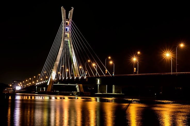 Lekki - Ikoyi bridge in Lagos Nigeria